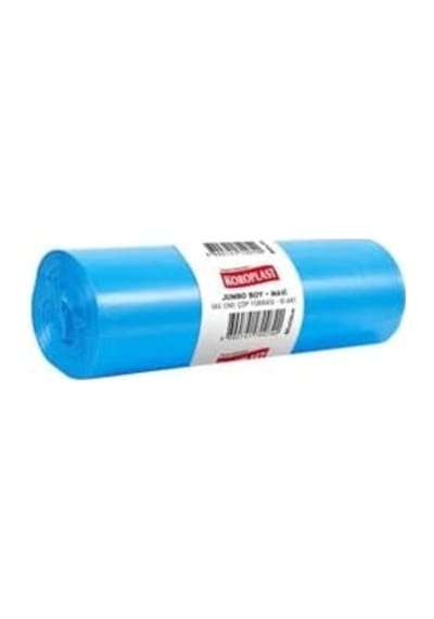 Jumbo Endüstriyel Çöp Torbası 10&apos Lu 80x110 Cm, Dayanıklı & Sızdırmaz, Çift Katlı, Geri Dönüştürülebilir Çöp Poşeti, Fabrika, Şantiye,sanayi, Bahçe, Restoran, Otel, Hastane, Atölye, Depo