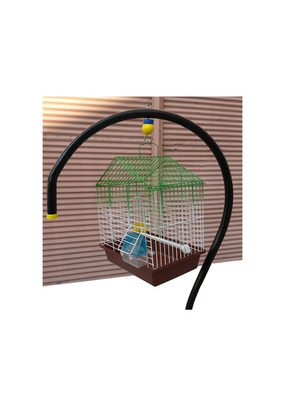 Kuş Kafes Askısı Stand Siyah