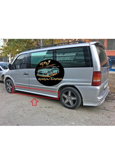 Mercedes Vito 1 Marşpiyel Sağ Sol Takım Fiberglass Boyasız