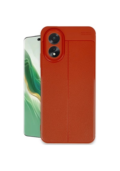 Oppo A38 Uyumlu Kılıf Auto Focus Kapak - Kırmızı