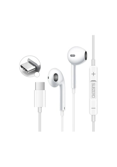 Diğer - Samsung A53- A54- A55- A56 - A57 Uyumlu Type C Mikrofonlu Kablolu Kulaklık Ep81