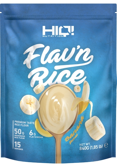 Hıq Flav'n Rice 840g Banana Flavored