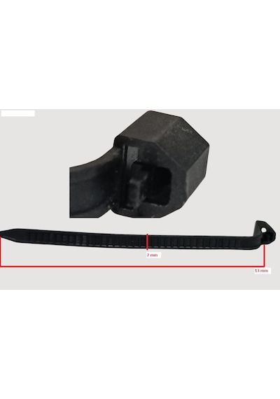 Üniversal Cırt Kelepçe Özel 7x13cm 5 Adet