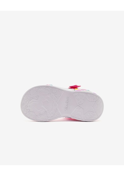 Skechers Unıcorn Dreams Sandal Küçük Kız Çocuk Pembe Işıklı Sandalet 303107n Pkmt