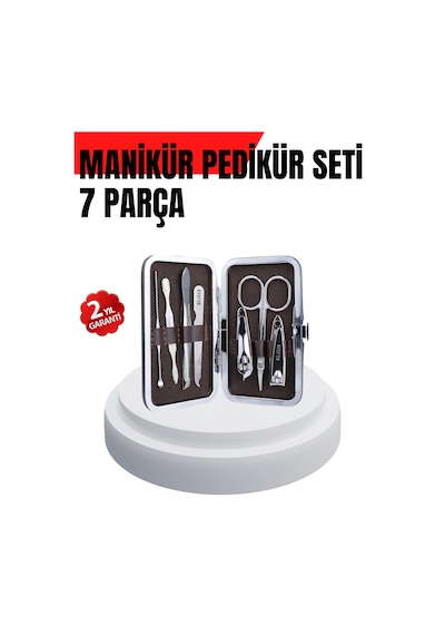 Tırnak Ve Kaş Bakımına Özel Paslanmaz Çelik Set