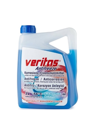 Veritas Antifriz Mavi -56 Derece 3lt Çok Renkli