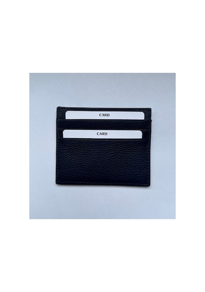 Shop Hakiki Deri Unisex Kartlık, Çift Taraflı, Orta Bölmeli, Küçük Boy Lacivert 8 - 931991641 Lacivert 8