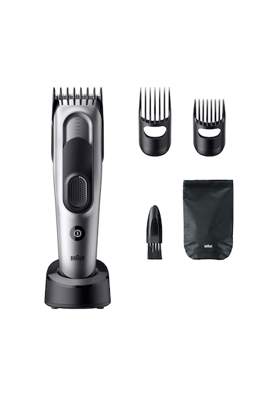 Braun Saç Kesme Makinesi Series 7, +5 Aksesuar, Ömür Boyu Keskin Bıçak, 17 Uzunluk, Hc7590