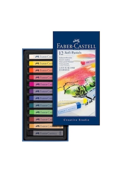 Faber Castell Creative Studio Toz Pastel Boya 12 Renk