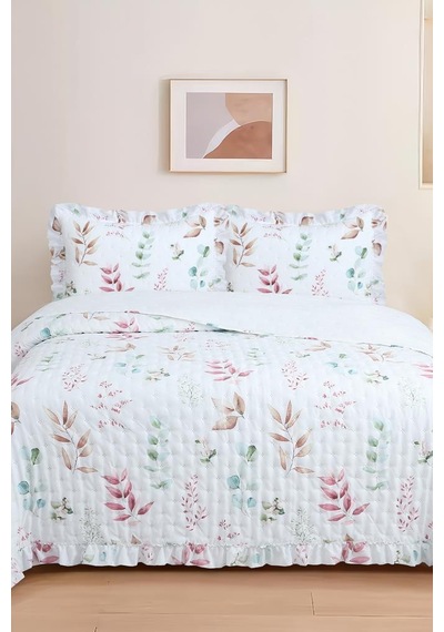 Kahire Çift Kişilik Yatak Örtüsü 240x260 Cm Çok Renkli