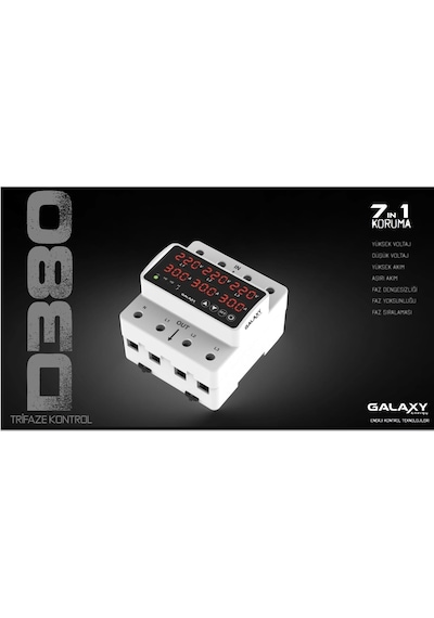 D380 Profesyonel Trifaze Kontrol Cihazı