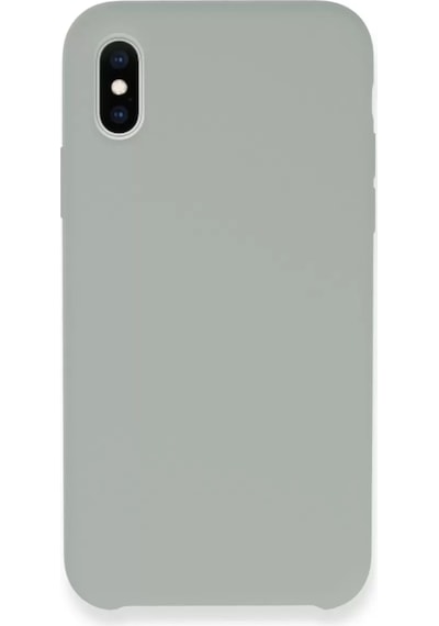 Newface Apple İphone Xs Max Kılıf Lansman Legant Silikon - Açık Gri