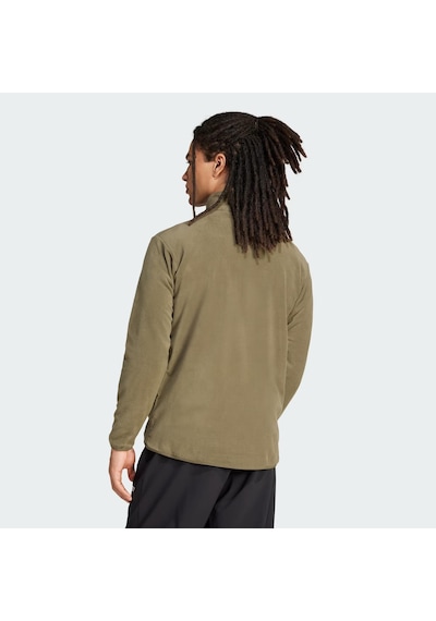 Adidas Multi Essentials Full-zip Fleece Erkek Sweatshirt C-adıjp0784e50a00 Yeşil