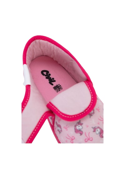 Civil Girls Unicorn Baskılı 21- Panduf - Açık Camel