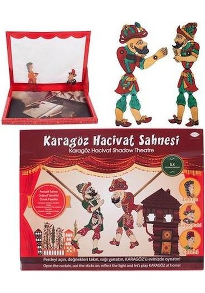 Karagöz Hacivat Oyun Sahnesi - Çocuk Oyun Seti - Karagöz Hacivat