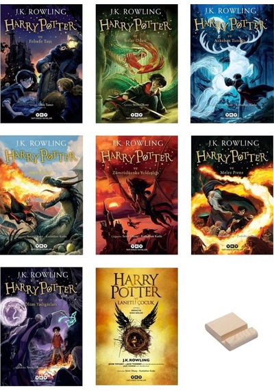 Harry Potter Serisi Tüm Kitaplar Ve Lanetli Çocuk 8li Set