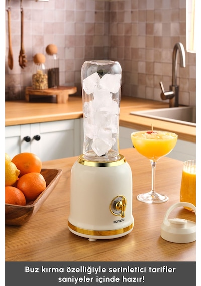 Karaca Retro Personal Kişisel Smoothie Blender