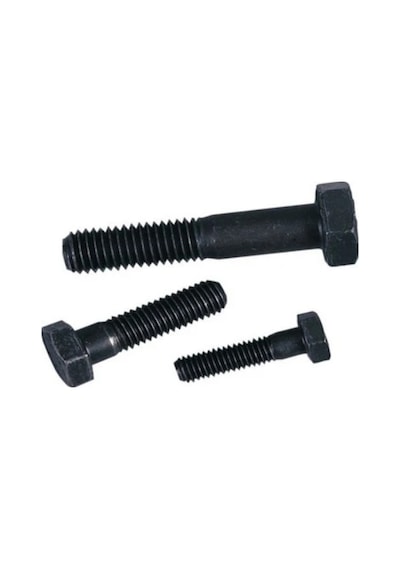 M14x180 Anahtar Başlı Civata 8.8 Siyah 1 Paket 10 Adet