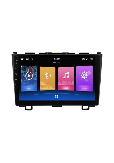 Honda Cr-v Android Multimedya 2007-2012 Uyumlu 8+256 Gb Lüks Ekran Yazılımsal 9"