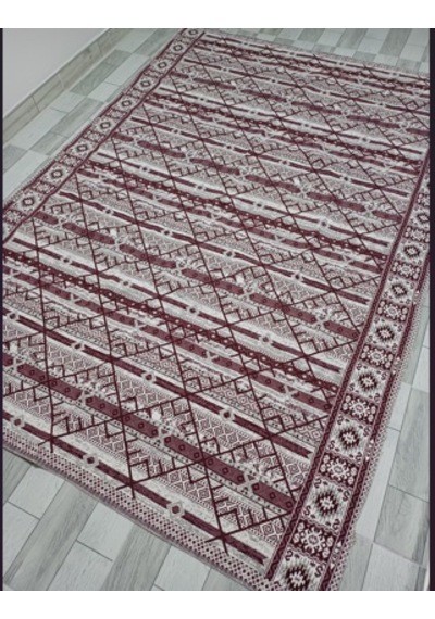 Savan Dokuma Halı Örtüsü 4m² 170 240cm Kale Bordo1 Bordo