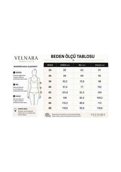 Velnara Moda Yüksek Bel Astarlı Klasik Kısa Kalem Etek -siyah- Siyah - 918325068 Siyah