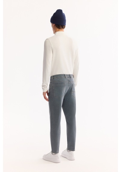 Avva Erkek Mavi Klasik Bel Pamuklu Eskitme Yıkamalı Roma Crop Slim Fit Jean Pantolon A52y3530 Avva Erkek Mavi Klasik Bel Pamuklu Eskitme Yıkamalı Roma Crop Slim Fit Jean Pantolon A52y3530