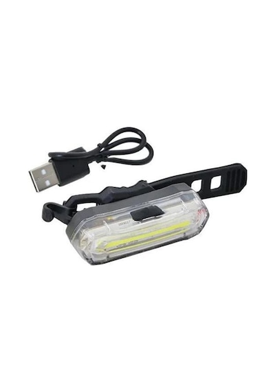 Rectus Ön Far 8 Fonksiyonlu 16 Chıp 100 Lumen - Usb Girişli Rcts-2016f Siyah