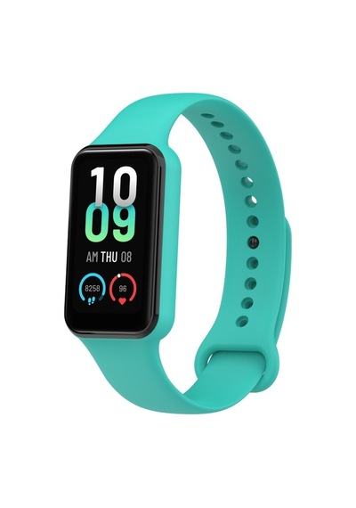 Xiaomi Amazfit Band 7 İle Uyumlu Kordon Silikon Esnek Ayarlanabilir Kordon Kayış