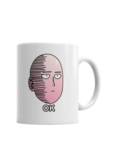 Anime Manga One Punch Man Ok Kupa Bardak Porselen Karışık