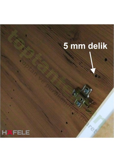 Hafele Dübel Açılan Plastik Beyaz 5X9.5Mm