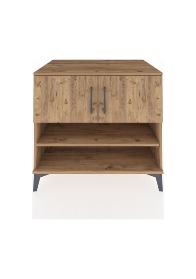 Kronos Şifonyer 3 Raflı 2 Kapaklı 88x59x80 Çam-çam Atlas Çam