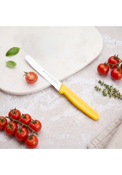 Aryıldız Solo Domates Bıçağı Sarı 11 Cm Renkli