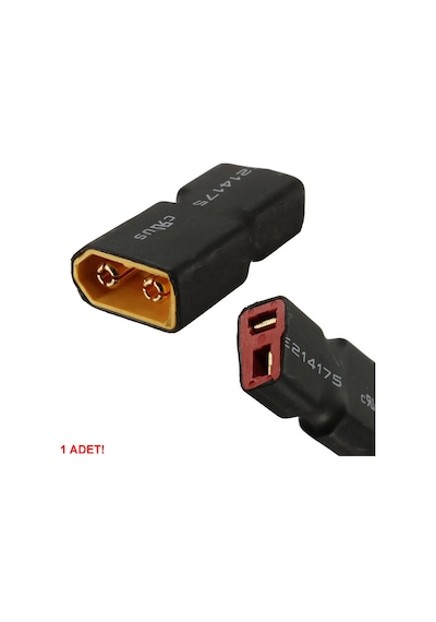 Xt60 T Adaptör Soket Erkek Lipo Pil Batarya Bağlantı Konnektörü