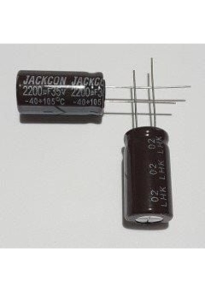Jackcon 2200 Mf 35 V Elektrolit Kondansatör