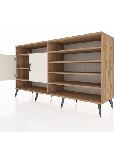 Hyperion Konsol 7 Raflı 2 Kapaklı 176x44x99 Çam-aytaşı/antrasit Çam-aytaşı/antrasit Hyperion Konsol 7 Raflı 2 Kapaklı 176x44x99 Çam-aytaşı/antrasit Çam-aytaşı/antrasit