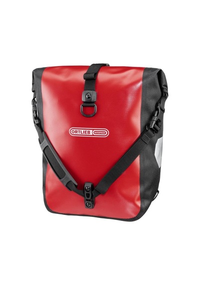 Ortlieb F6302 Sport-roller Ön Bisiklet Çanta 25l Kırmızı-siyah Ql2.1 Kırmızı - Siyah
