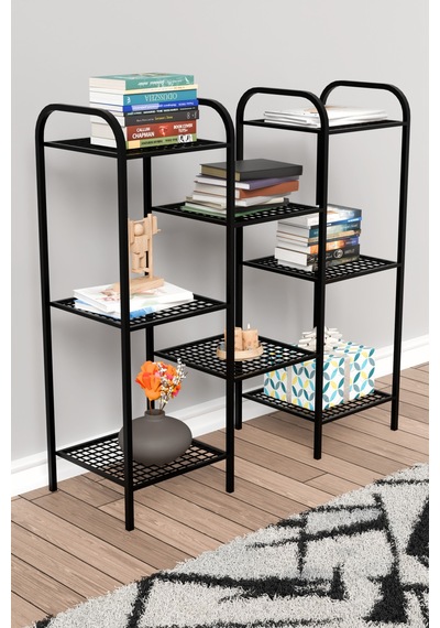 8 Raflı Çok Amaçlı Metal Kitaplık Ev Ofis Ve Çalışma Odası Düzenleyici Dekoratif Eşya Ve Kitap Rafı 8 Raflı 8 Raflı Çok Amaçlı Metal Kitaplık Ev Ofis Ve Çalışma Odası Düzenleyici Dekoratif Eşya Ve Kitap Rafı 8 Raflı