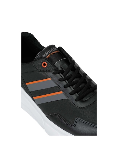 Kinetix Alder Pu Siyah Erkek Sneaker 000000000102016660 Siyah-turuncu