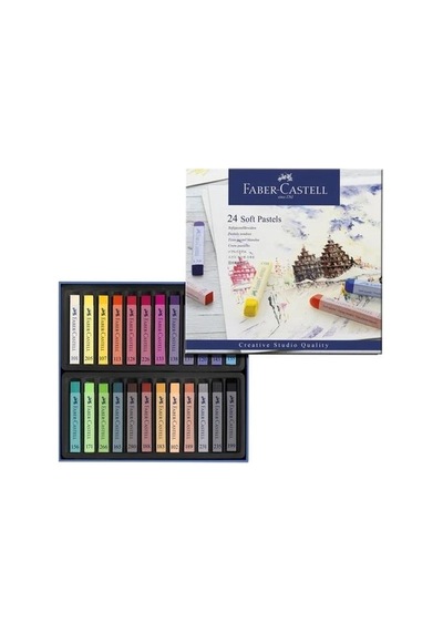 Faber-castell Creative Studio Seti 48'li Goldfaber Aqua Ve 24'lü Toz Pastel Çok Renkli