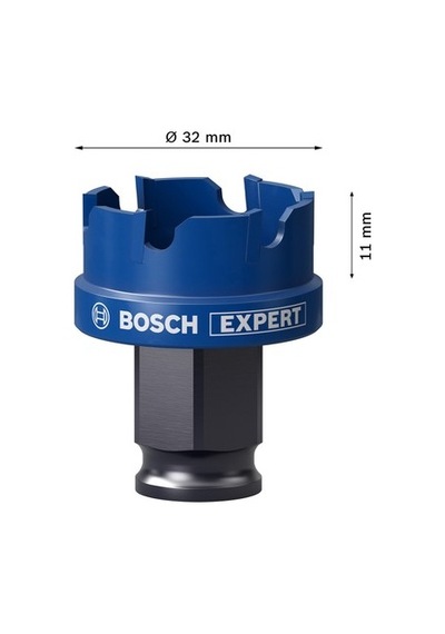 32 X 5 Mm Metal Delik Açma Testeresi, Yüksek Kesim Performansı