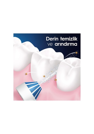 Oral-b Ağız Sağlığı Merkezi: Ağız Duşu, 1 Oxyjet Başlığı, 1 Su Jeti Başlığı Sku: Smg8690010390509