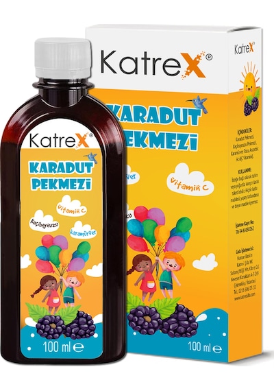 KatreX C Vitaminli Karmaürver Destekli Karadut Pekmezi Karışımı