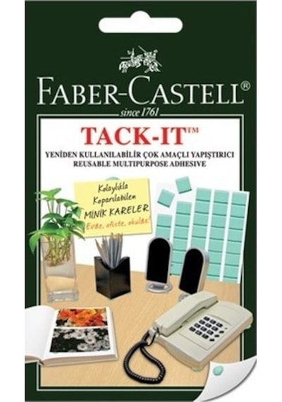 Faber-castell Hamur Yapıştırıcı Tack-ıt 50 Gr Yeşil 18 70  91