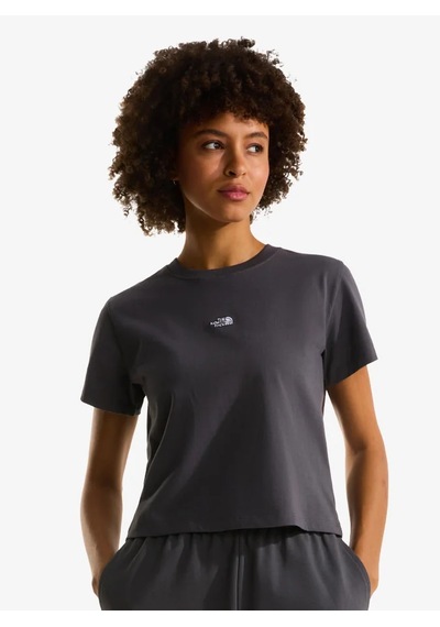 The North Face Nf0a8gr1-g70 W Essential Regular Short Sleeve Cutie Kadın T-shirt Gri