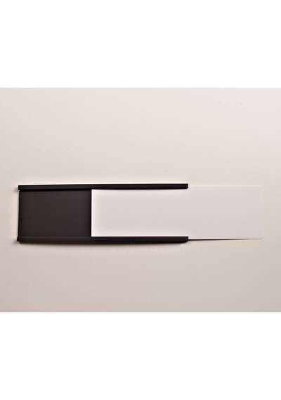 Kanallı Etiketlik Şerit Mıknatıs Magnet, 4Cm Raf Mıknatısı