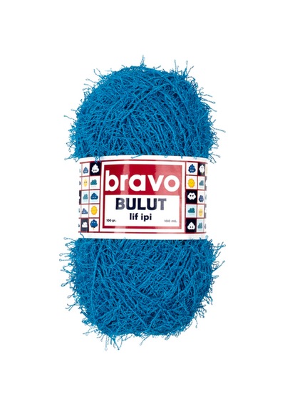 Bulut Sakal Lif İplik 100 Gr 100 Metre Renk Kodu:419 Saks Mavi