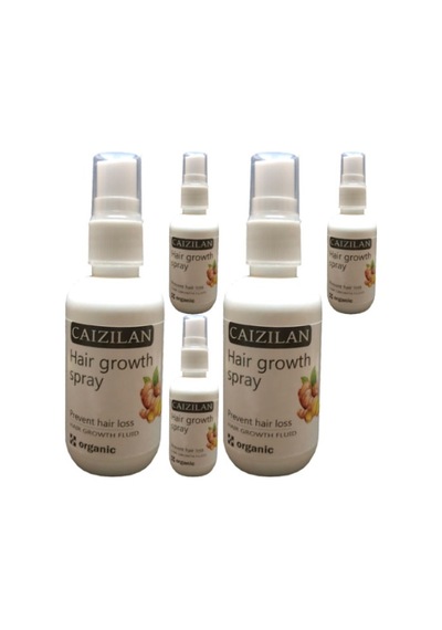 Caizilan Hair Growth Spray 5 Adet Zencefil Özlü Saça Boyut Spreyi 50 Ml