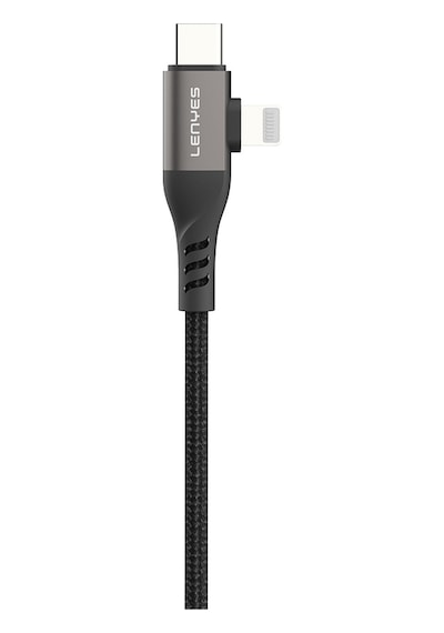 Lenyes LC501 4in1 A+C To C+l 60W Şarj Ve Data Kablosu 1 M Gri