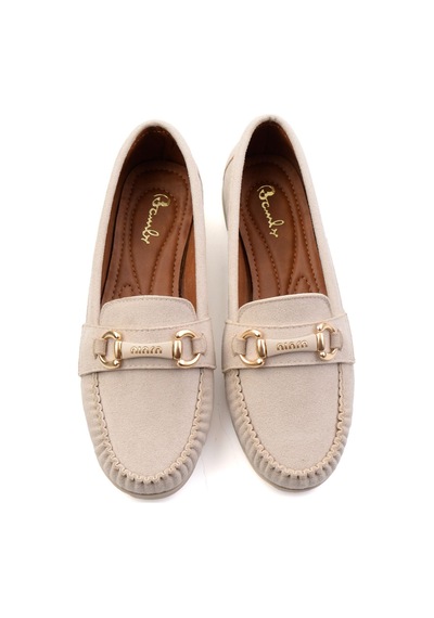 Bej Kadın Loafer Ayakkabı K01140006872
