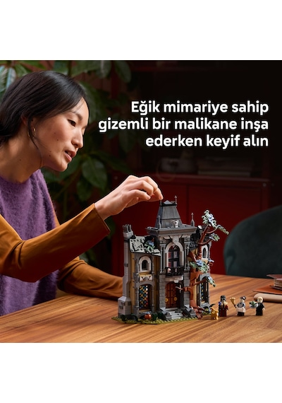 LEGO® Icons Belediye Başkanının Malikanesi 11383 - Yetişkinler için 3 Minifigür İçeren Yaratıcı Model Ev Yapım Seti (1420 Parça)